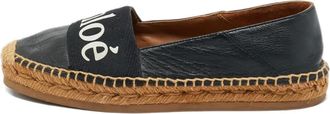 Chlo&eacute; Espadrilles con stampa - Nero