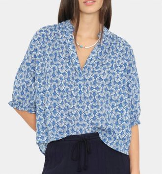 Xirena Cam Top In Cobalt Shell