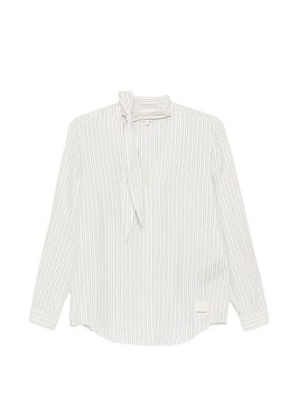 Emporio Armani Womens Striped Shirt