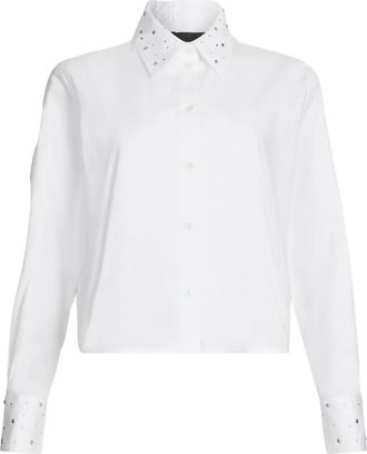 Liu Jo Camicia con strass - Bianco