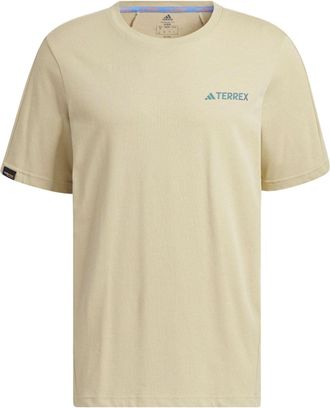 adidas Terrex Short Sleeve T-Shirt Beige IC1960