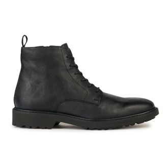 Geox Schoenen, Heren, Zwart, 41 EU, Leer, Cannaregio Enkellaars