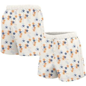 Lusso Womens Lusso White Houston Astros Marge Shorts at Nordstrom, Size X-Large