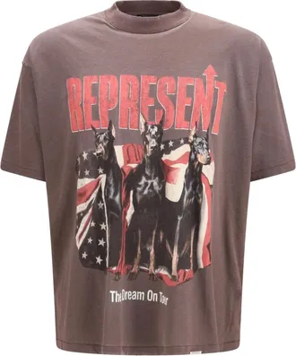 Represent Represent - Dream On Tour T-Shirt - Heren - Tops - Veelkleurig - Maat: XS Katoen