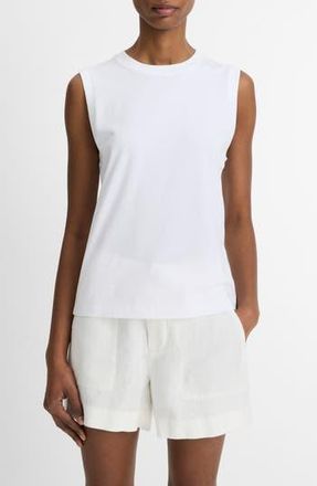 Vince Pima Cotton Muscle Tee in Optic White at Nordstrom Rack, Size X-Large