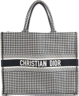 Dior Pre-owned Book Tote - Large - Dames - Vintage Shopper - Zwart - ONE Size - Vintage