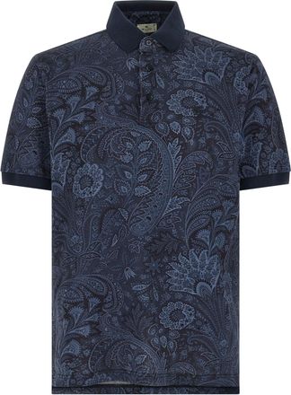 Etro Etro Arnica Paisley poloshirt