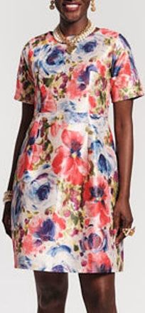Frances Valentine Michelle Mini Dress Super Bloom in Pink/purple/multi at Nordstrom, Size X-Small