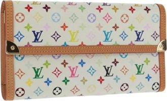 Louis Vuitton Pre-owned Canvas Portemonnee - Dames - Vintage Accessoires - Veelkleurig - ONE Size - Vintage