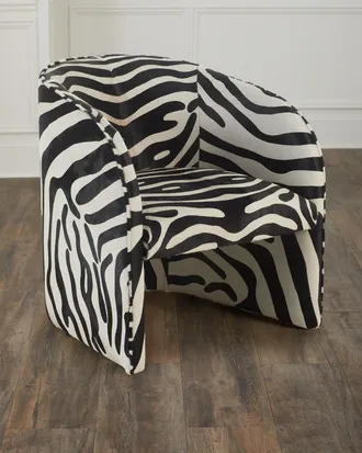 Massoud Kai Hair on Hide Chair