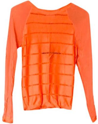 Addison Payson mixed-media top Size XS