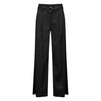 Windsor Katoenen stretch pantalon - Dames - Broeken - Zwart - Maat: M Katoen