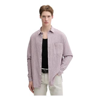 Sams&oslash;e & Sams&oslash;e Hombre, Camisas, P&uacute;rpura, Talla: M
