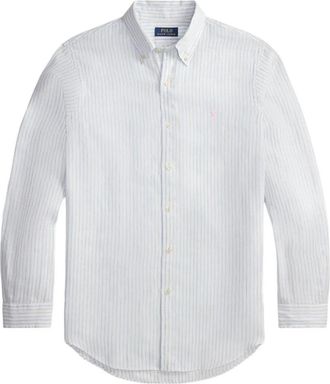 Ralph Lauren Long Sleeves Sport Stripes Shirt