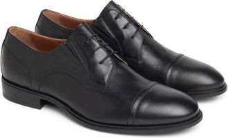 Nero Giardini Cap Toe Lace-Up Oxford in Black at Nordstrom, Size 10-10.5Us