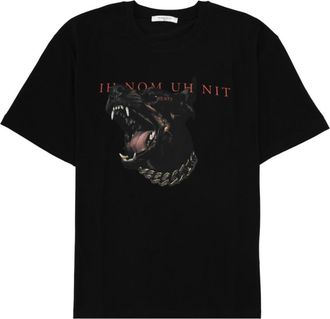 Ih Nom Uh Nit Black Graphic Crew Neck T-Shirt