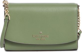 Kate Spade New York small flap crossbody bag in Cedar Stand at Nordstrom Rack