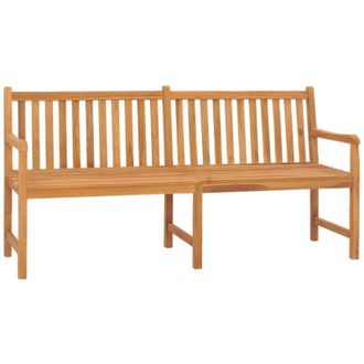 vidaXL Panchina da Giardino 180 cm in Legno Massello di Teak vidaXL