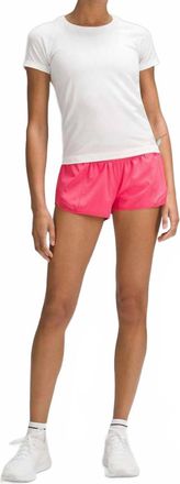 lululemon Hotty Hot Low-Rise Lined Short In Glaze Pink
