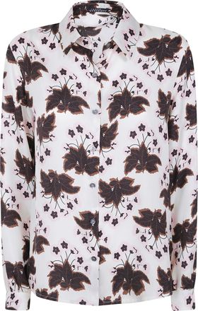 Laura Urbinati Shirt Flower Print Classic Shirt