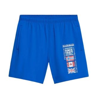 Napapijri Uomo, Costumi da bagno, Blu, XL, new