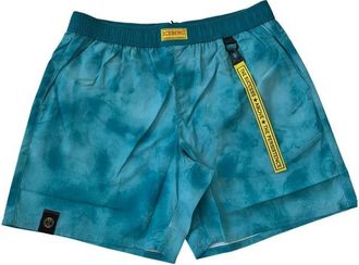 Iceberg Lichtblauwe Zwemshorts voor Heren - Heren - Strandmode - Blauw - S - Polyester - Badmode