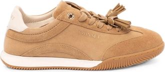 Twinset Schoenen, Dames, Beige, 37 EU, Su&egrave;de, Sneakers van su&egrave;de