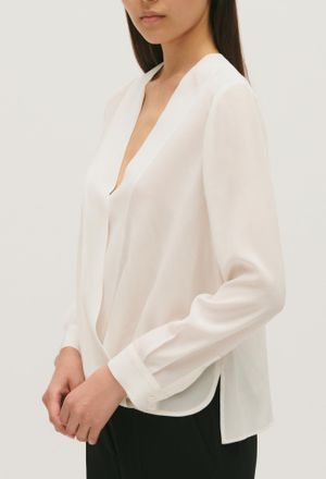 Claudie Pierlot Blouse &agrave; col V
