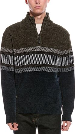 Point Zero Semi Fit 1/4-Zip Mock Neck Sweater
