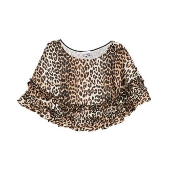 Ganni Short Skirts, female, Multicolor, Size: 2XS Ganni Skirts