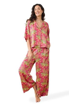 Printfresh Wildest Dreams Set in Hot Pink at Nordstrom, Size X-Large