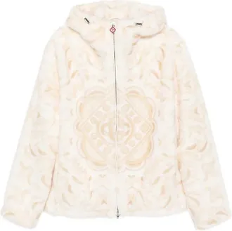 Casablanca Faux-fur Hooded Jacket