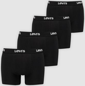 Levi's Repeat Logo Boxer Brief 4 pack - Mens - L - Black