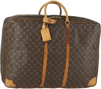 Louis Vuitton Pre-owned Weekend Bags, female, Brown, Size: ONE SIZE Pre-owned Vintage Weekend Bag