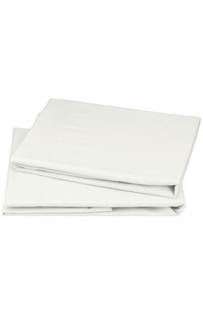 California Design Den Set of 2 Pillowcases - Signature Comfort 100% Egyptian Cotton Percale in Ivory at Nordstrom, Size Standard