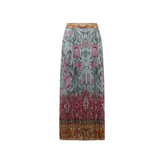 Pierre-Louis Mascia Maxi Skirts, female, Multicolor, Size: XL Ceto Pleated Skirt
