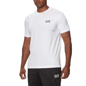 Emporio Armani T-Shirts, male, White, Size: 3XL T-shirt