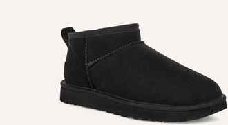 UGG Womens Classic Ultra Mini Booties In Black