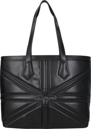 John Richmond Borse a Spalla Donna Poliuretano Nero