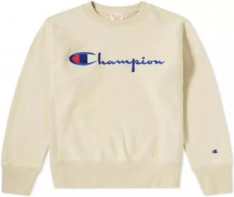 Champion Crewneck sweatshirt - unisex - Sweatshirts - Beige - 2XL - Hoodies & sweatvesten