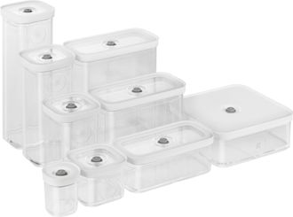 Zwilling Zwilling - Fresh & Save, Cube Set - Transparent-white - S / 6-pcs