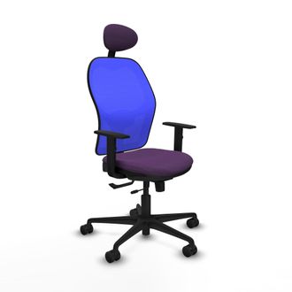 Piqueras y Crespo Silla De Oficina Con Cabecero Jorquera Piqueras Y Crespo 1d036n1 Morado