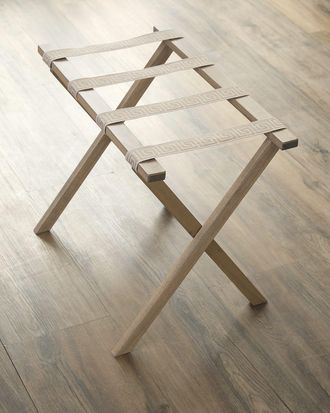 Gate House Furniture Greek Key Luggage Rack