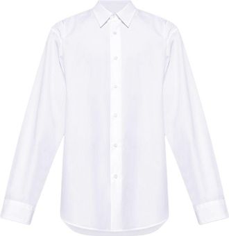 Dries Van Noten Crisp White Shirt With Button Fastening