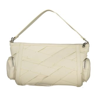 Desigual Cross Body Bags, female, White, Size: ONE SIZE Chrome Habana Bag