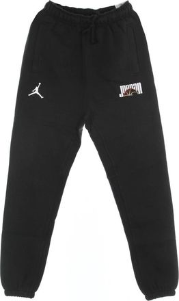 Nike Jordan Sportieve Fleece Trainingsbroek Zwart/Wit - Heren - Trainingsbroeken - Zwart - XL - Katoen - Fitness