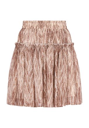 Faina Rock Dames Bruin Veelkleurig