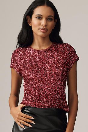 Maeve Sequin Tee