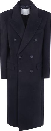 Dunst Double-Breasted Coat Udco6d125bk