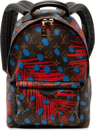 Louis Vuitton Brown Multi-Color Red Color Pvc Leather Backpack (Pre-Owned)